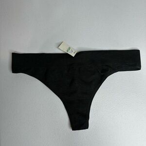 Aerie  Thong Size Large AE Panties Undies Gray/Green NWT.